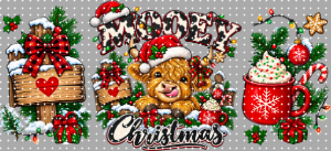 16oz Christmas-S  3032